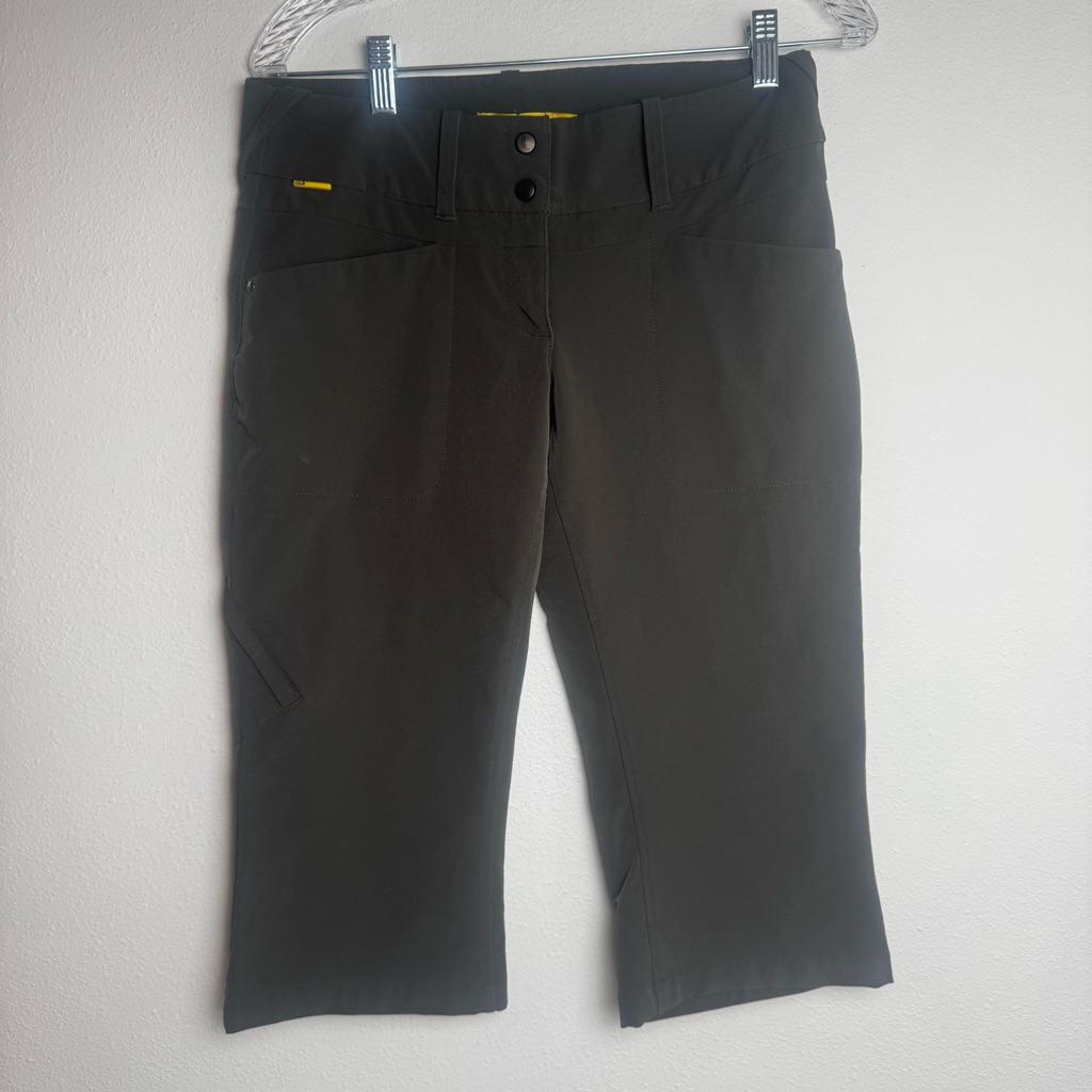 Lole Green Capri Pants Sport Athletic Lole Green Capri Pants Sport Athletic